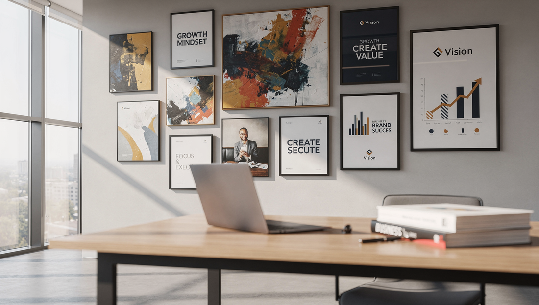 The Complete Guide to Wall Art for Business Growth, Productivity, and Brand Success