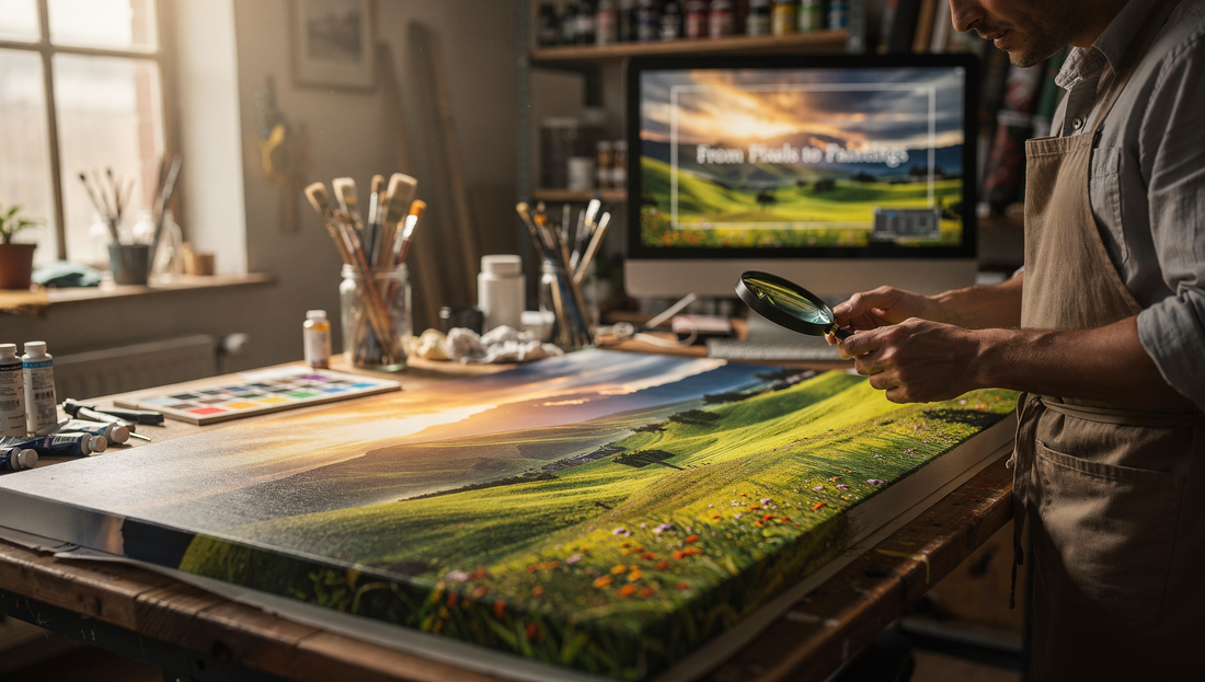 From Pixels to Paintings: The Science and Magic Behind Canvas Prints