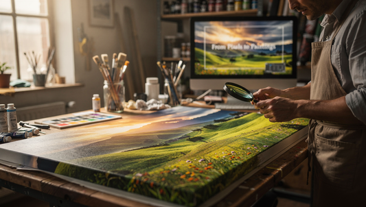 From Pixels to Paintings: The Science and Magic Behind Canvas Prints