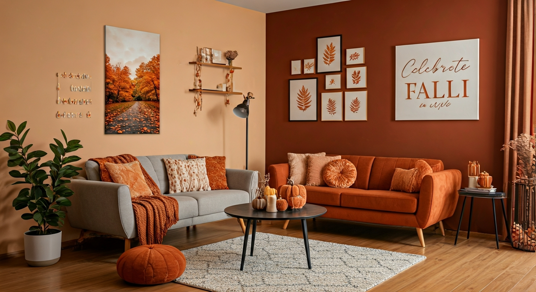 Celebrate Fall in Style: Trendy Wall Art Ideas to Warm Up Your Living Space