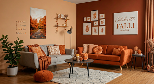 Celebrate Fall in Style: Trendy Wall Art Ideas to Warm Up Your Living Space