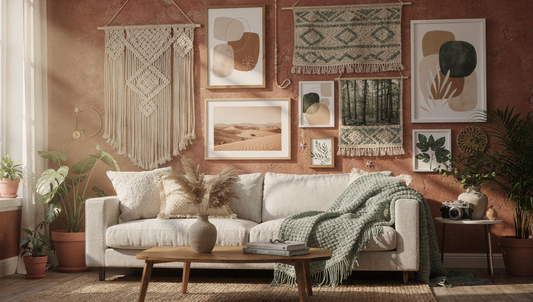 Artistic Boho Wall Decor Ideas That Feel Personal