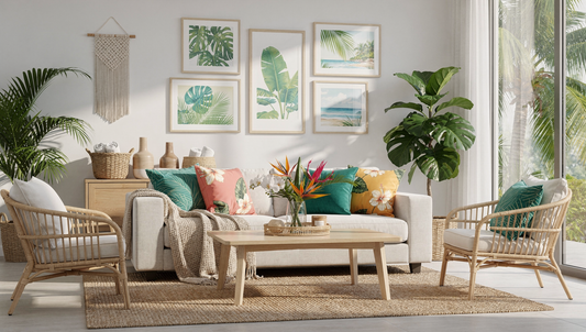 Tropical Home Decor Made Easy: Tips to Turn Any Room into a Bright and Relaxing Retreat