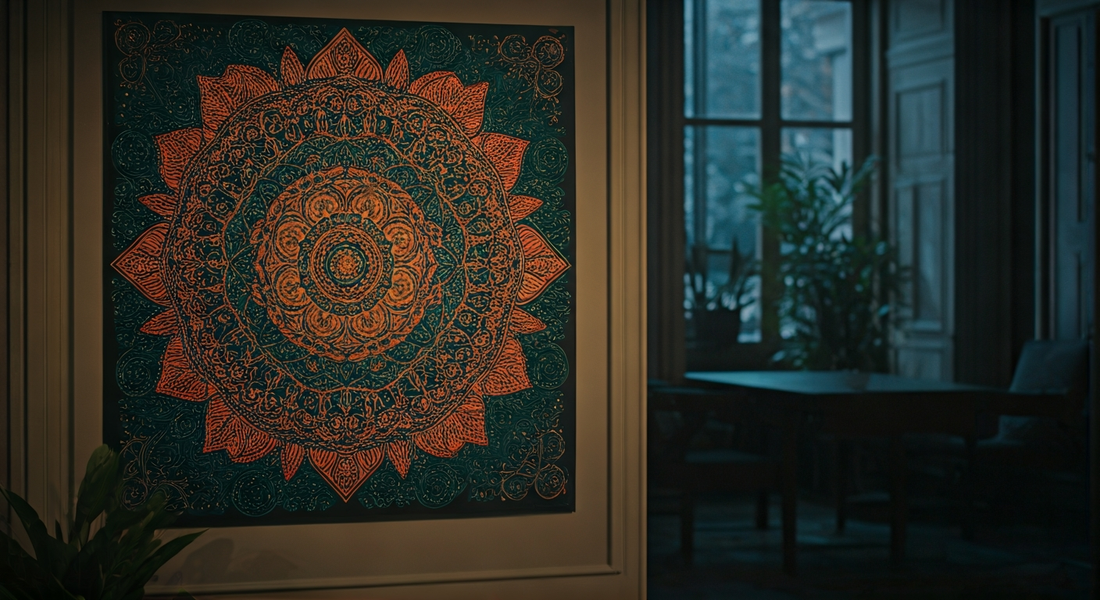 Unlock Inner Peace and Harmony with Stunning Spiritual Mandala Wall Art