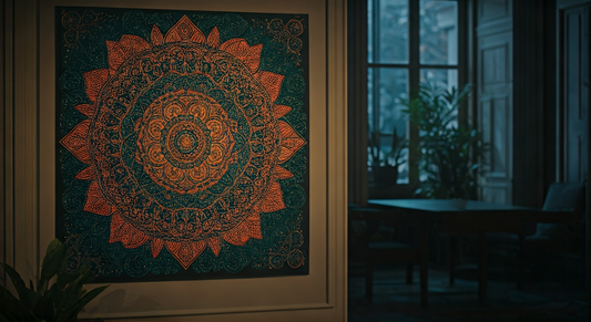 Unlock Inner Peace and Harmony with Stunning Spiritual Mandala Wall Art