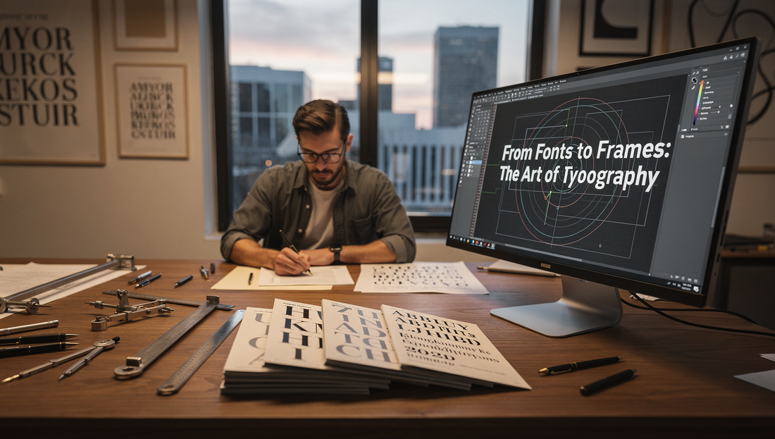 From Fonts to Frames: The Art of Typography