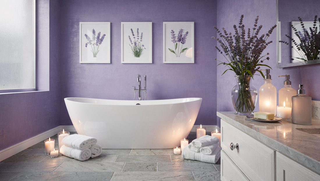 Lavender Bathroom Decor Ideas: Transform Your Bathroom Into A Relaxing Spa Sanctuary