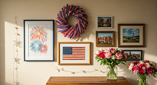 Patriotic Wall Décor Inspiration: Easy and Creative 4th of July Decorating Ideas