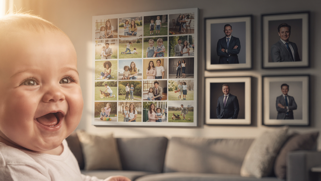 From Baby Giggles to Forever Keepsakes: Adorable Canvas Print Ideas