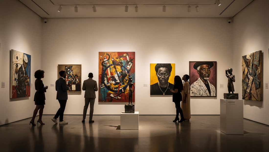 A Curated Guide to Modern Art Exhibitions Showcasing Contemporary Black Artists for Black History Month