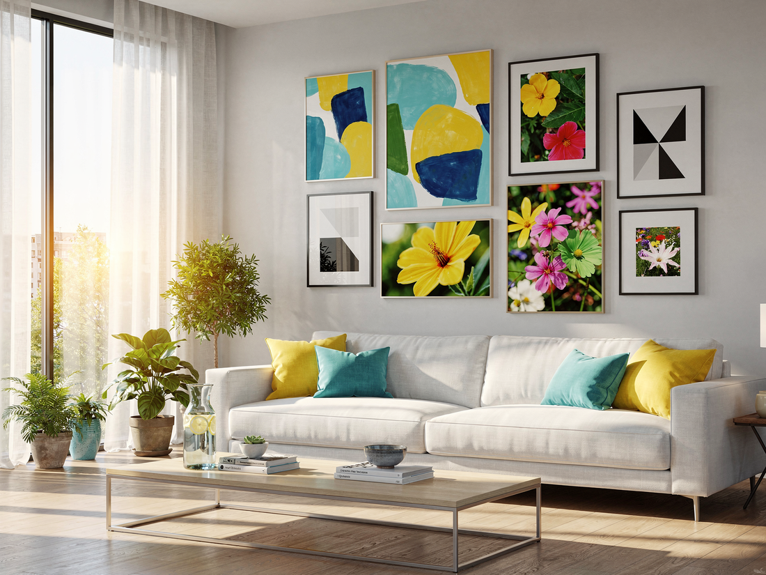 Fresh Wall Art Styles and Colors for a Bright Summer Feel
