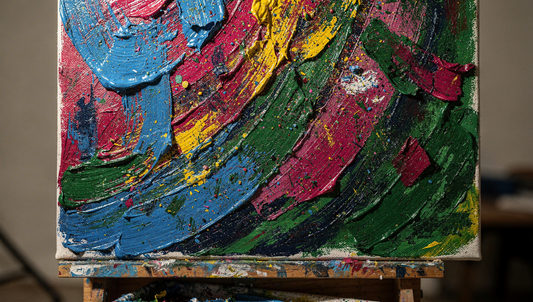 The Art of Brush-Strokes in Abstract Painting