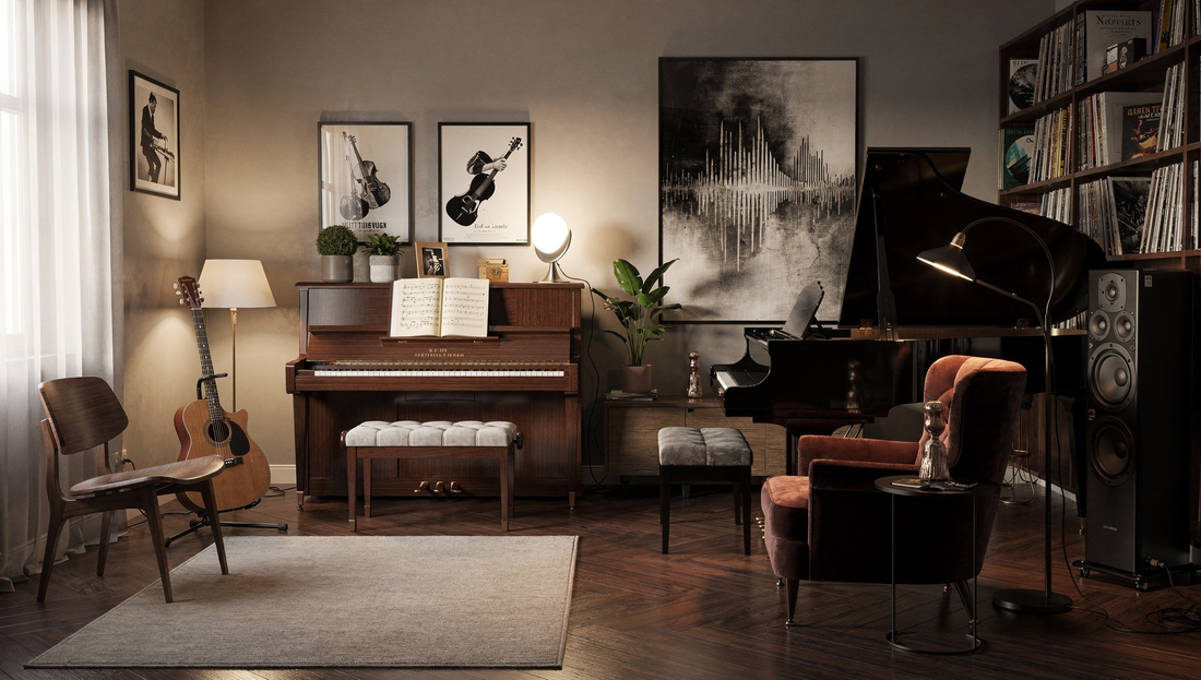 How to Decorate Your Music Room: From Simple Ideas to Stunning Statement Spaces