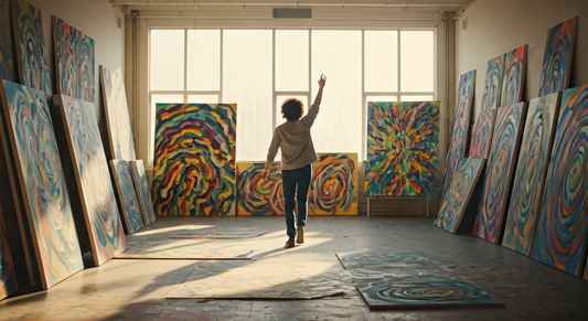 How I Made My Walls Talk: The Magic (and Madness) of Abstract Art