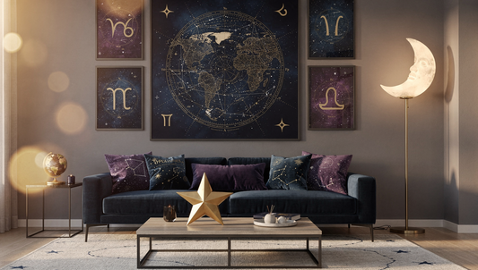 Bring the Stars Indoors: Astrology-Themed Wall Art and Cosmic Décor Ideas for Modern Homes