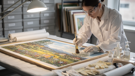 Expert Techniques for Safely Cleaning and Preserving Your Valuable Wall Art Prints