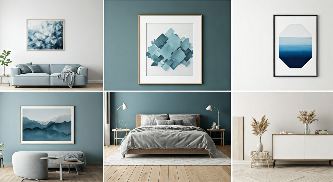 Stunning Cool-Toned Wall Art Ideas to Elevate Every Room and Style