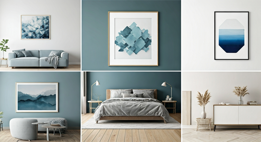 Stunning Cool-Toned Wall Art Ideas to Elevate Every Room and Style