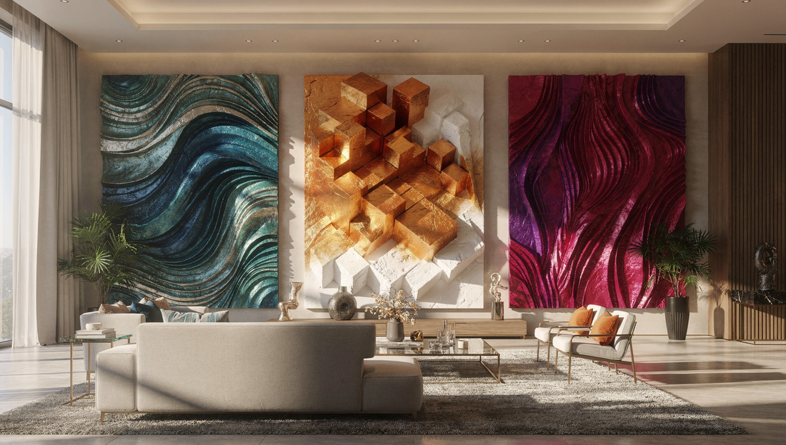 A Symphony in Three Dimensions The Art of Transforming Your Space with 3D Canvas