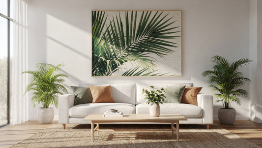 Transform Your Living Spaces with Stunning Palm-Inspired Wall Art for Modern Summer Interior Design