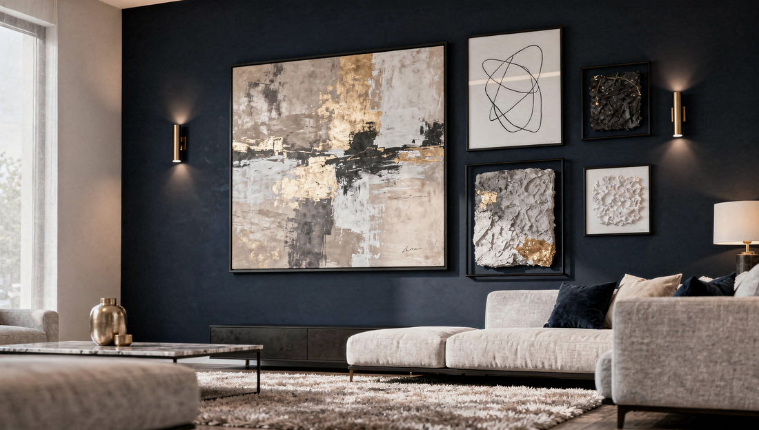 Modern Navy-Blue Wall Art Ideas You’ll Love