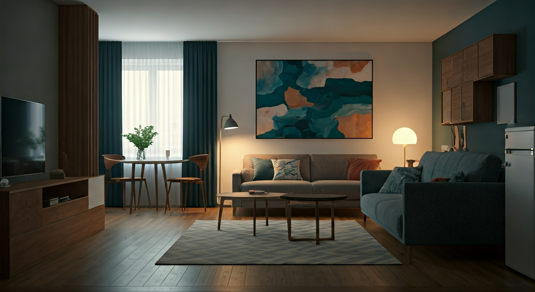 Wall Art for Studio Apartments: From Boring to Beautiful
