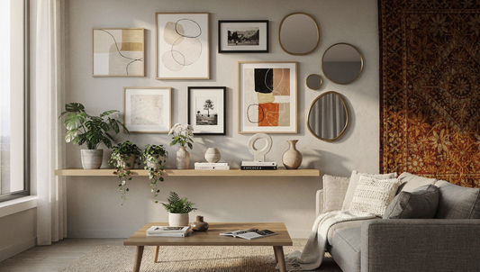 Creative Ways to Decorate a Blank Wall That Bring Personality and Life to Any Room