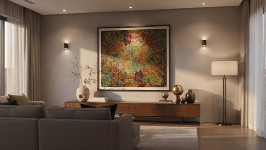 Enhancing Your Walls: How to Accent Newly-Hung Art with Decor and Lighting