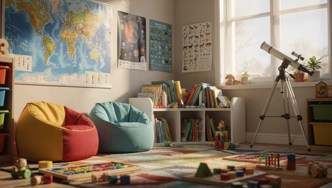 Inspiring Educational Décor Ideas for Your Children’s Room That Encourage Curiosity