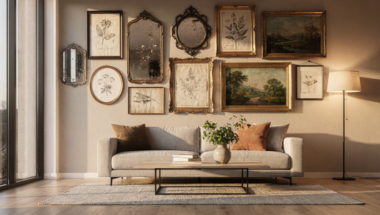 Elegant Vintage Wall Art Ideas for a Modern and Inviting Living Space