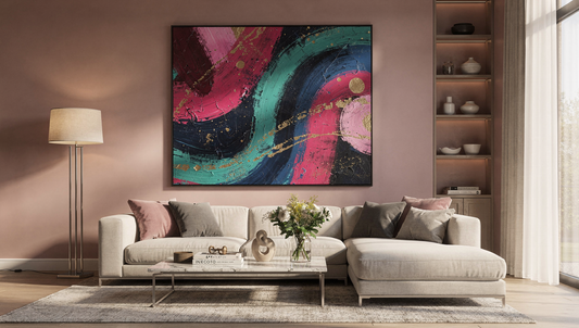 Go Big or Go Bare!  How Oversized Canvas Prints Can Transform Your Living Room Walls
