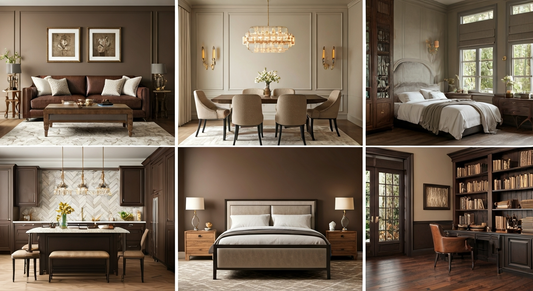 5 Elegant Ways to Incorporate Brown into Your Interior Design
