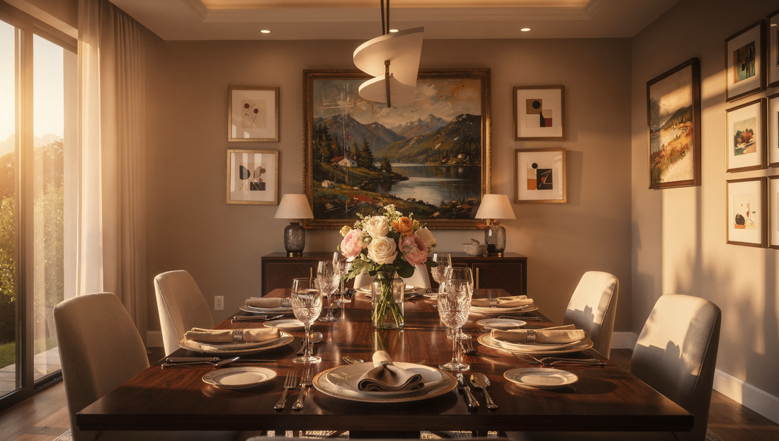 Feast for the Eyes Transform Your Dining Room with Personalized Art