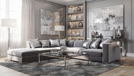 Classy Silver Living Room Decor Ideas to Refresh and Elevate Your Interior