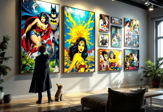 From Screen to Wall: How Warner Brothers Characters Inspire Iconic Wall Art