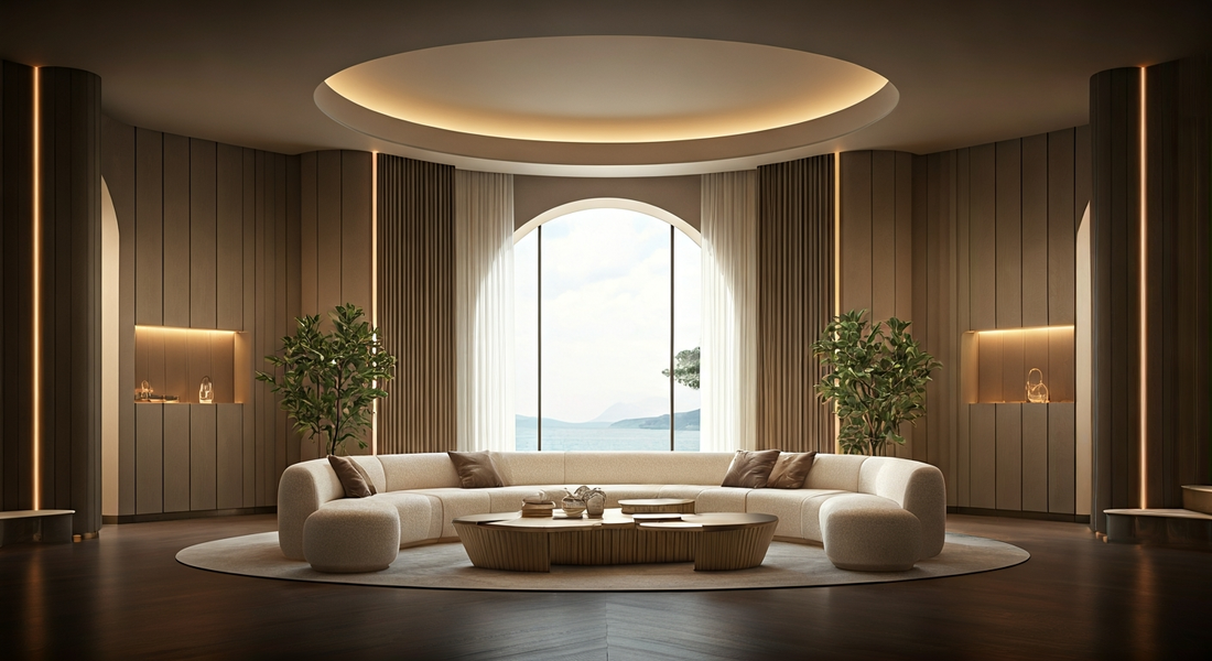 Embrace Curves: The Circle Shape Leading 2026 Interior Design