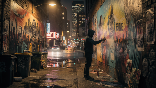 The Rise of an Anonymous Street Artist Revolutionizing Urban Canvas
