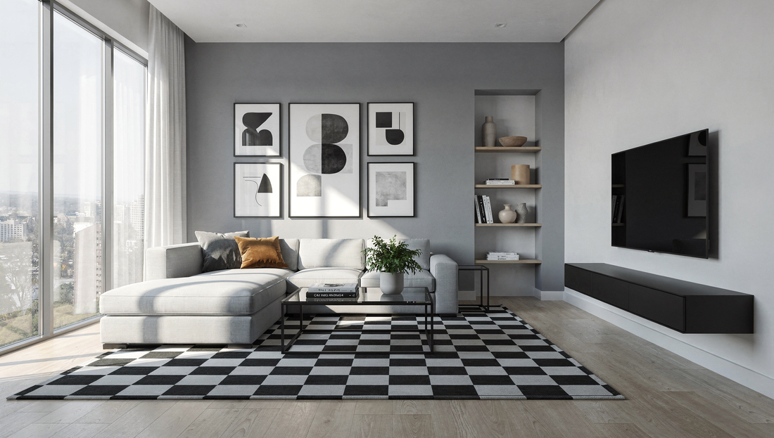 Transform Your Space with Contemporary Checkerboard Decor Ideas