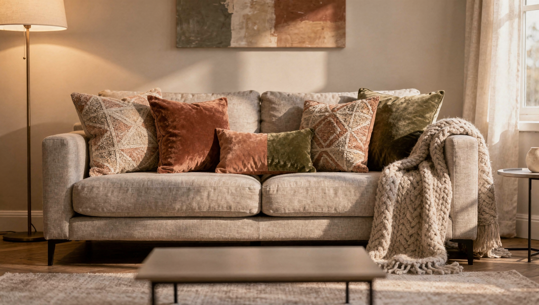 The Art of Sofa Pillow Arrangement: Creating Visual Interest and Cozy Comfort