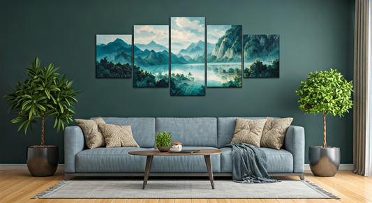Wall Wizardry: Transform Your Space with Multi-Panel Canvas Art