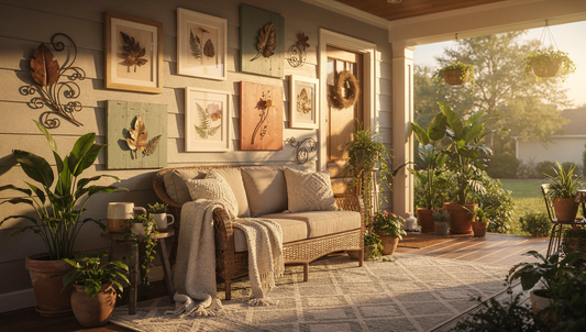 Awesome Porch Wall Art Ideas to Create a Warm and Welcoming Outdoor Space