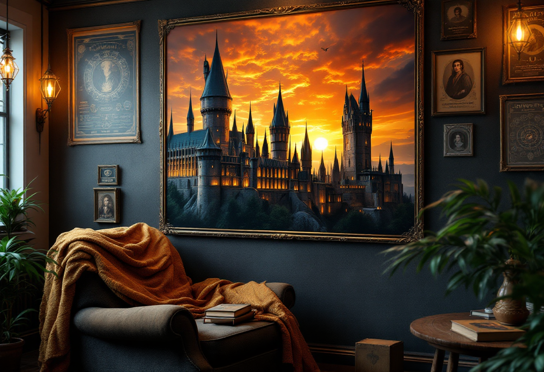 Escape to Hogwarts With Magical Harry Potter Wall Art That Transforms Your Room Into a Wizarding World