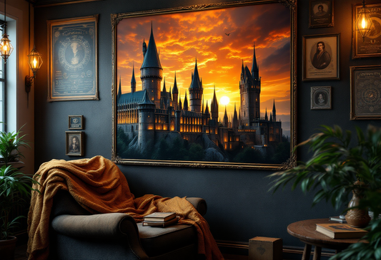Escape to Hogwarts With Magical Harry Potter Wall Art That Transforms Your Room Into a Wizarding World