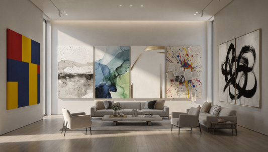 8 Creative Abstract Wall Painting Ideas to Elevate Any Room