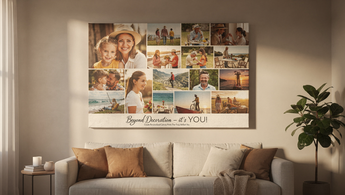 Beyond Decoration - it's YOU! Create Personalized Canvas Prints That Truly Reflect You