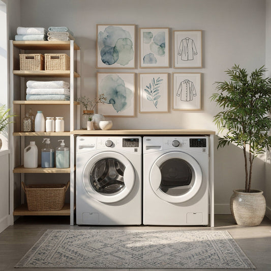 Creative Wall Art Ideas for Laundry Rooms