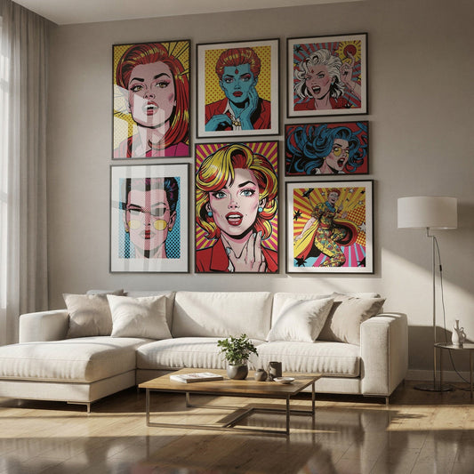 Transform Your Walls with Pop Art