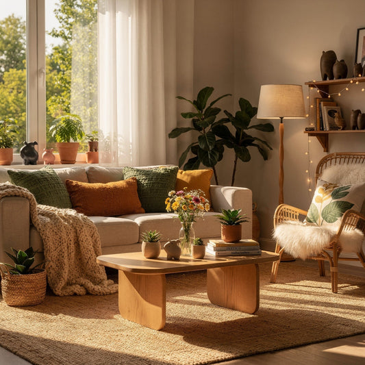 Cozy and Playful Nature-Inspired Decor