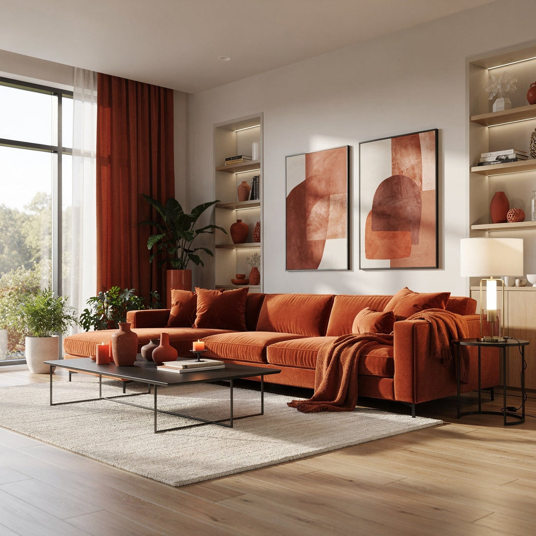 The Rise of Rust Orange in Home Design