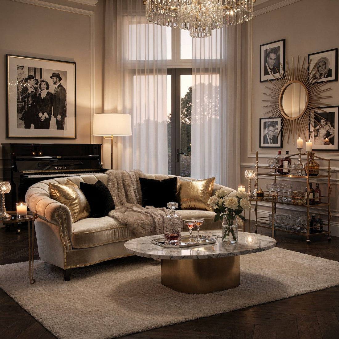 Turn Your Home into a Hollywood Glam Retreat